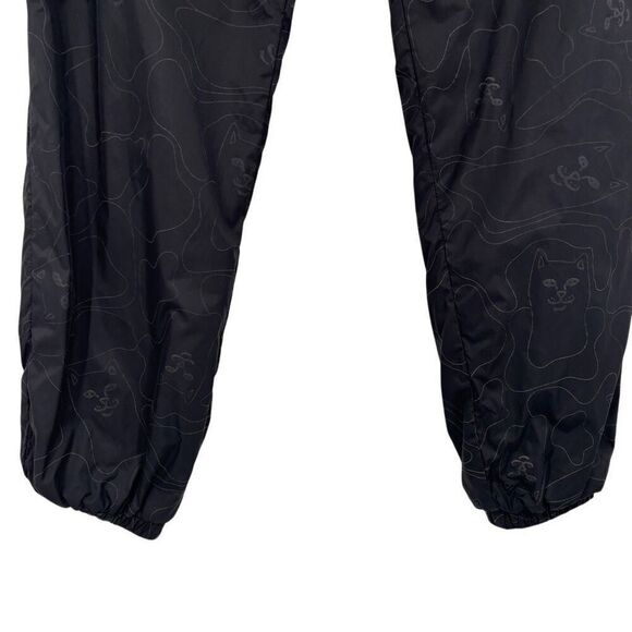 Rip N Dip Lord Nermal Cat Cargo Track Pants Black Drawstring Joggers Size Small - Picture 6 of 11